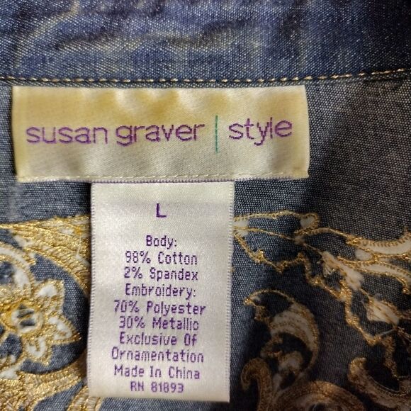 Susan Graver shirt  - Picture 7 of 7